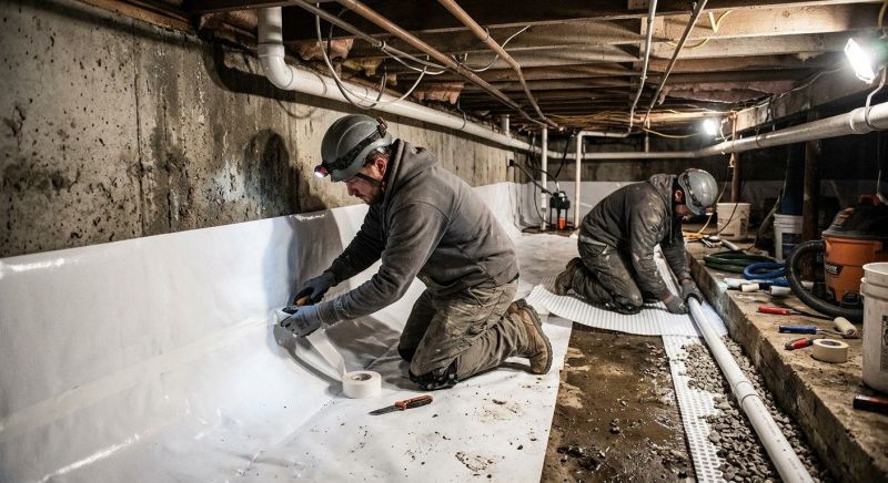 Basement Seepage Repair in Fort Wayne, IN