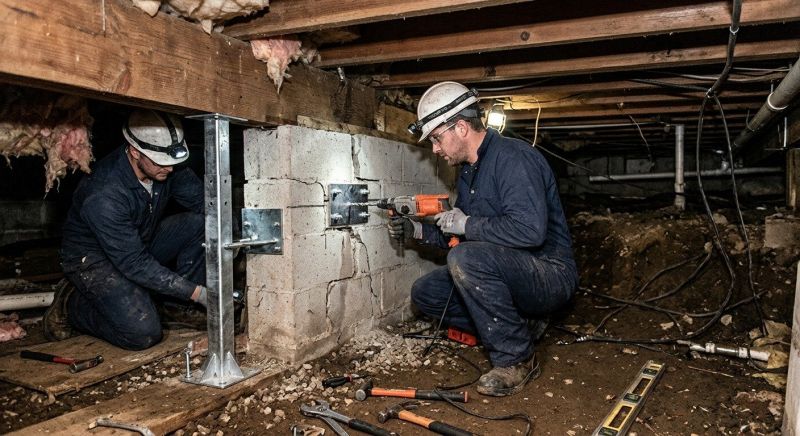 Basement Underpinning in Greenville, SC