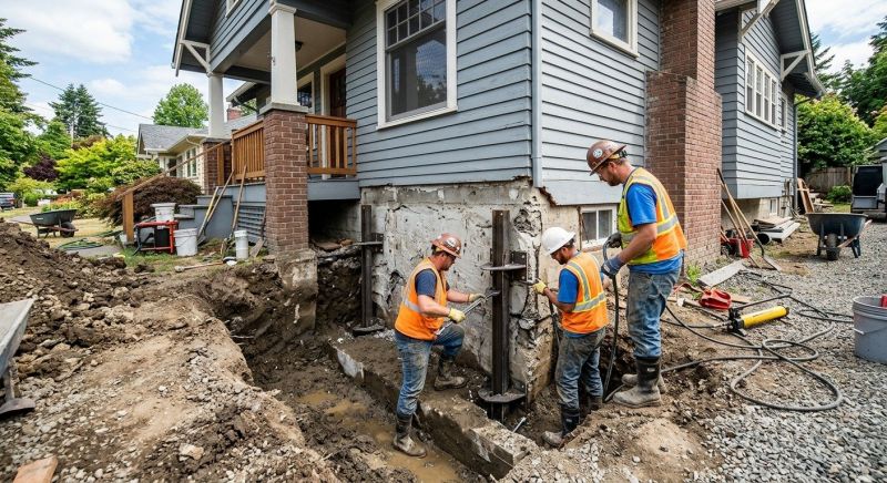Deep Foundation Repair in Greenville, SC