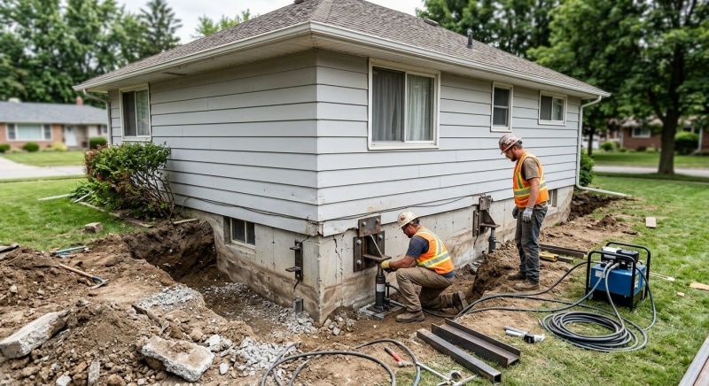 Exterior Foundation Repair in Tampa, FL