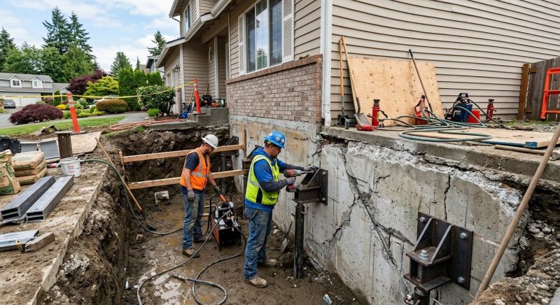 Foundation Pier Repair in Fort Collins, CO