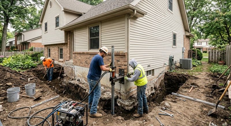 House Foundation Repair in Greenville, SC