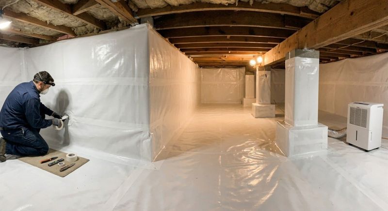 Vapor Barrier Installation in Fredericksburg, VA