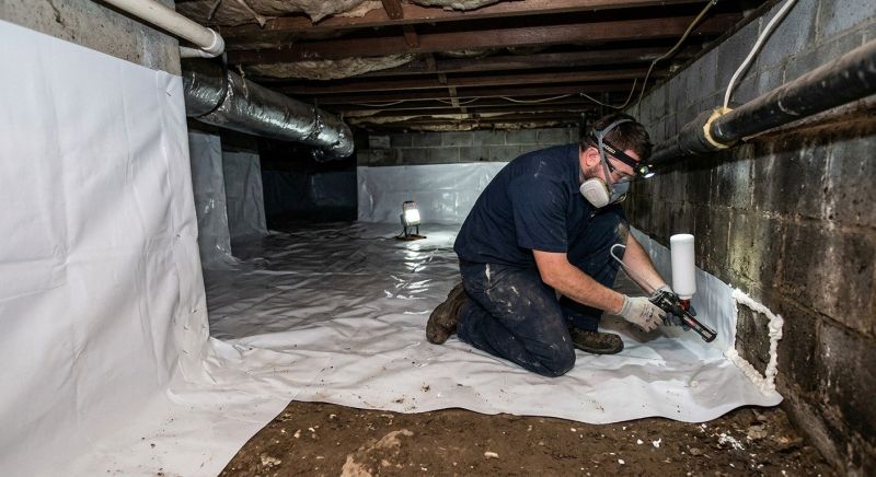 Vapor Barrier Installation in Grand Rapids, MI