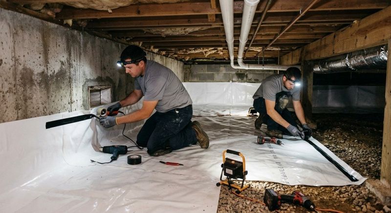 Vapor Barrier Installation in Fort Collins, CO