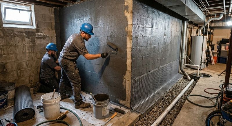 Wet Basement Solutions in Greenville, SC