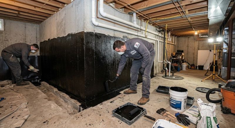 Wet Basement Solutions in Fredericksburg, VA